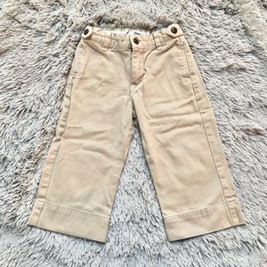 Janie and Jack Tan Boys Dress Pants 12-18mo